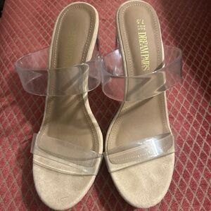Clear Dreampairs Heels
